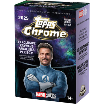 2025 Topps Marvel Studios Chrome - Factory Sealed - Value Box