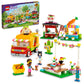 LEGO Friends Street Food Market 41701; New Food-Play Building Kit Promotes Imaginative Play; Includes Emma and Kitten Toy; Birthday Gift for Kids Aged
