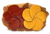 Floral Harmony, the Handcrafted Intarsia Hand Carved Wood Trinket/Jewelry Box