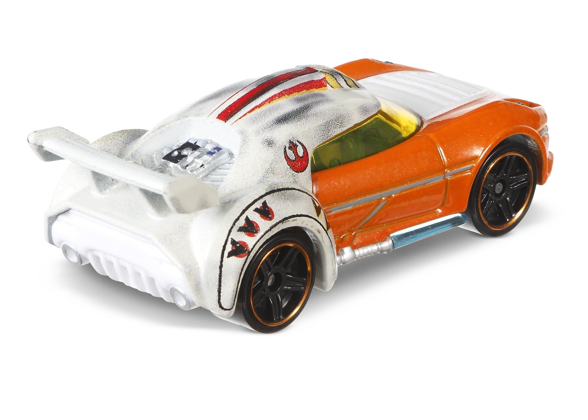 Hot Wheels Star Wars Rogue One Character Car, Luke Skywalker (X-Wing Gear)