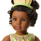 American Girl, Disney, Princess Tiana, 18-inch Doll, Curly Black Hair, Brown Eyes, Includes Accessories, Ages 6+
