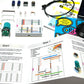 opdo Solar Music Box Kit | Turn Sunlight into Sound | STEM/STEAM DIY Circuit | Ages 9+ | Generative Musical Instrument | Ohio Made | Millions of Tonal