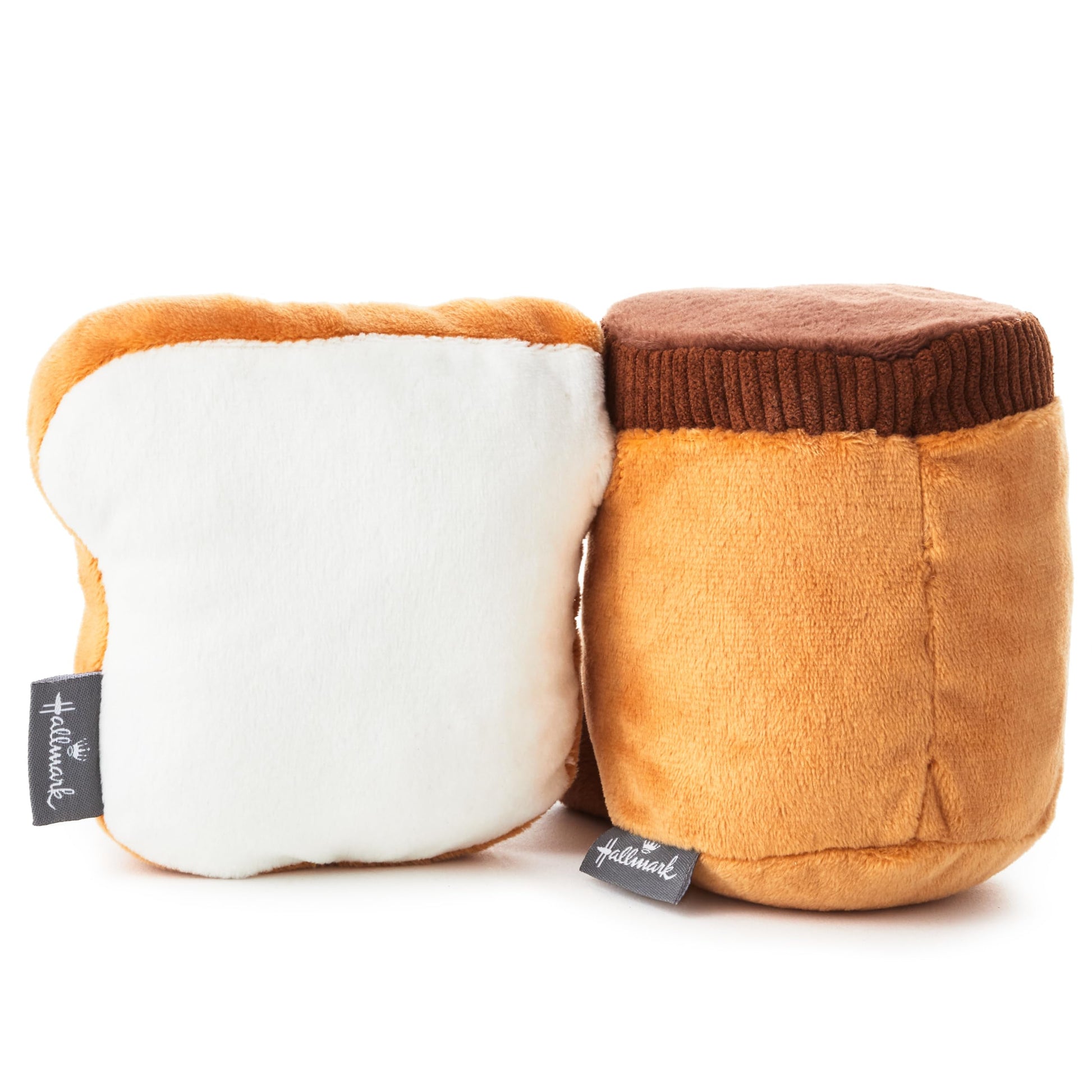 Hallmark Better Together Magnetic Plush (Peanut Butter and Jelly) 5" Stuffed Toys, Easter Gifts for Kids
