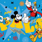 Ceaco - Disney - Mickey and Friends - Mickey and Pals - Foil Puzzle -100 Piece Jigsaw Puzzle