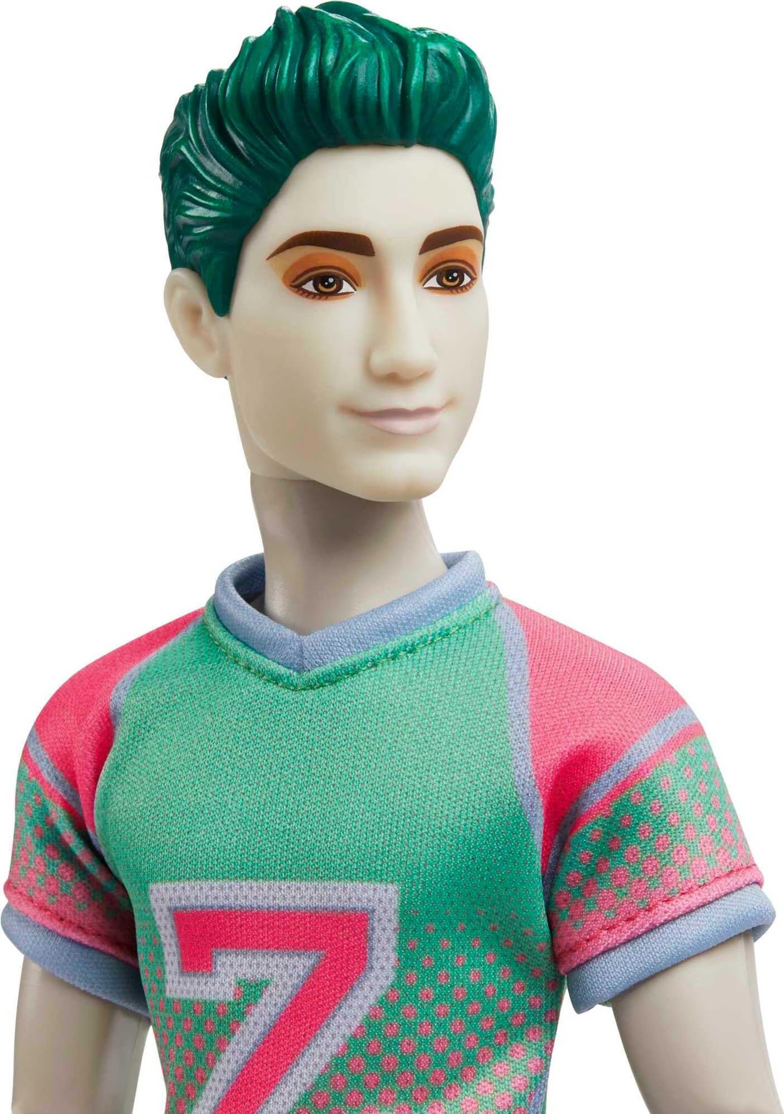 Mattel Disney Zombies 2-Pack, Addison Cheerleader and Zed Football Player Dolls (12-in),11 Bendable “Joints,” for ages 5+