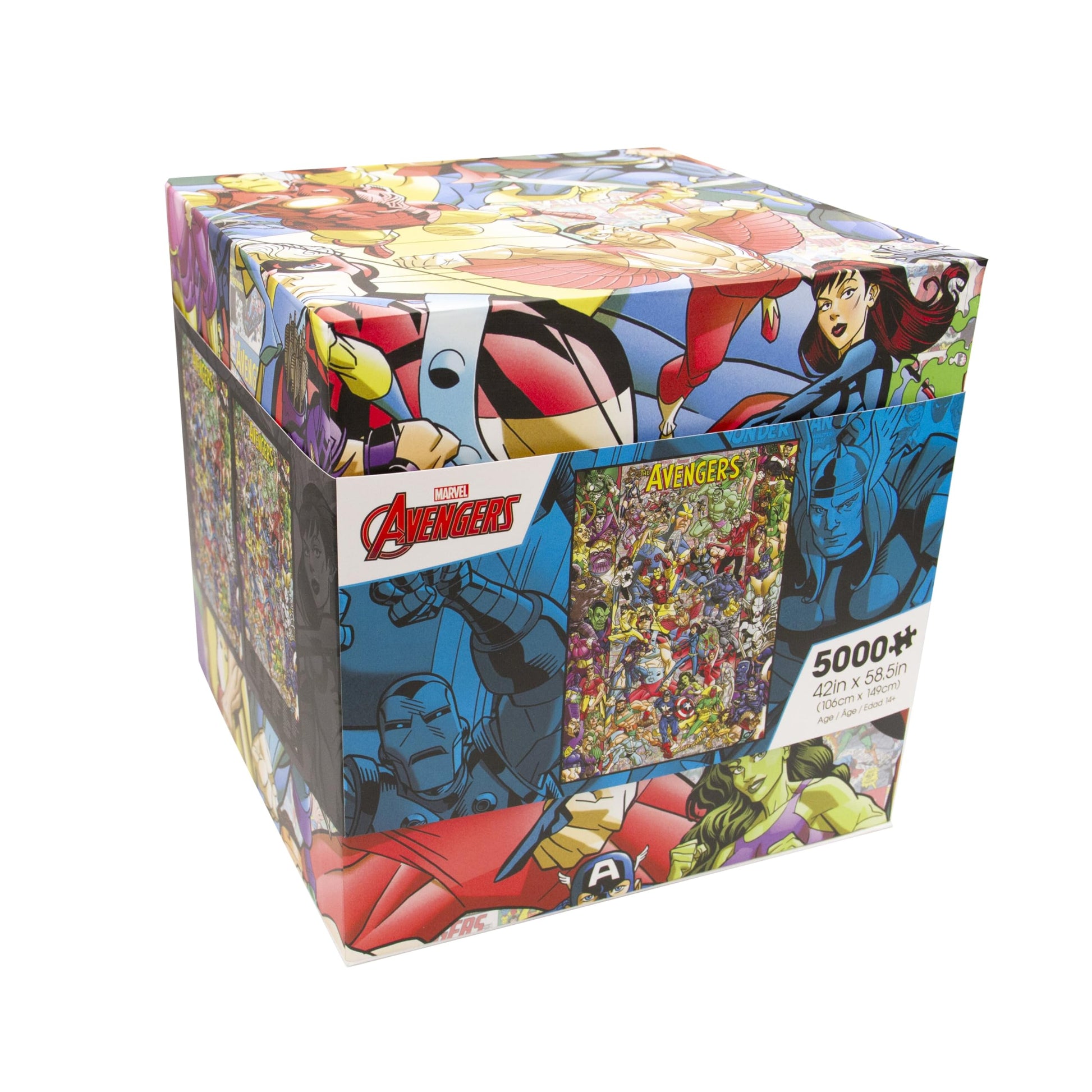 Aquarius Avengers 60th Anniversary 5000pc Puzzle (5000 Piece Jigsaw Puzzle) - Glare Free - Precision Fit - Officially Licensed Merchandise
