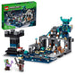 LEGO Minecraft The Deep Dark Battle Set, 21246 Biome Adventure Toy, Ancient City with Warden Figure, Exploding Tower & Treasure Chest, for Kids Ages 8