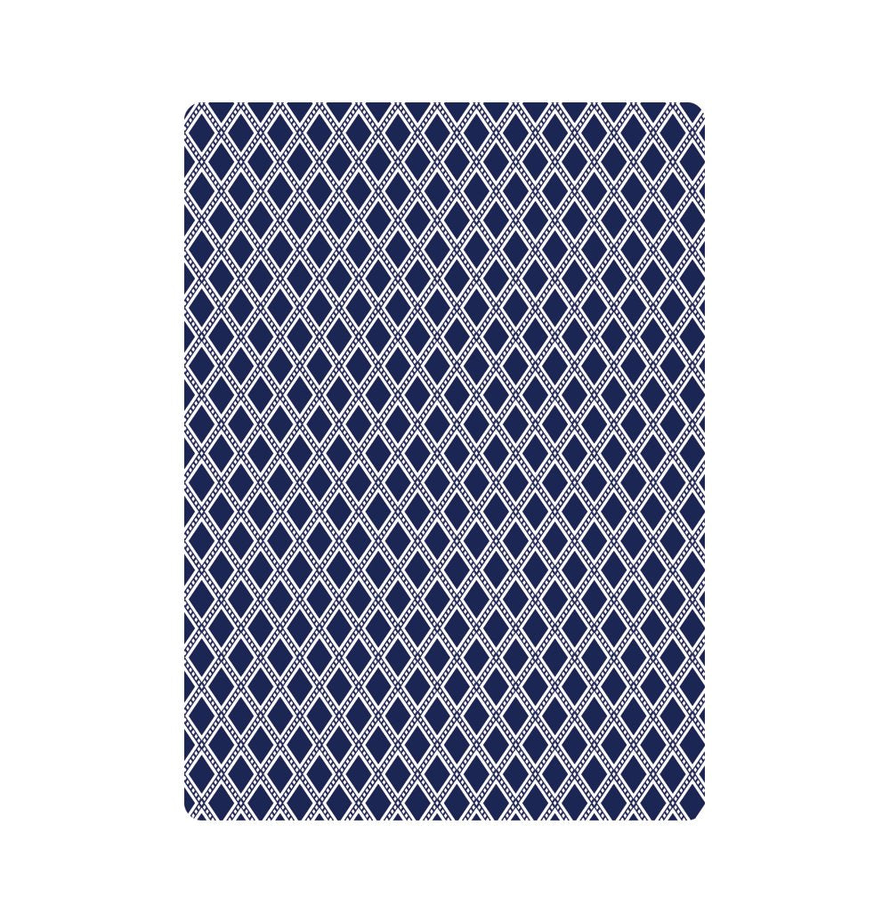 Brybelly Single Blue Deck, Standard Playing Cards (Wide Size, Regular Index)