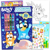 Bluey Coloring and Activity Book Set - Bundle with Activity Pages, Games, Puzzles, Stickers, More | Bluey Coloring Book for Kids, Boys, Girls 4-8