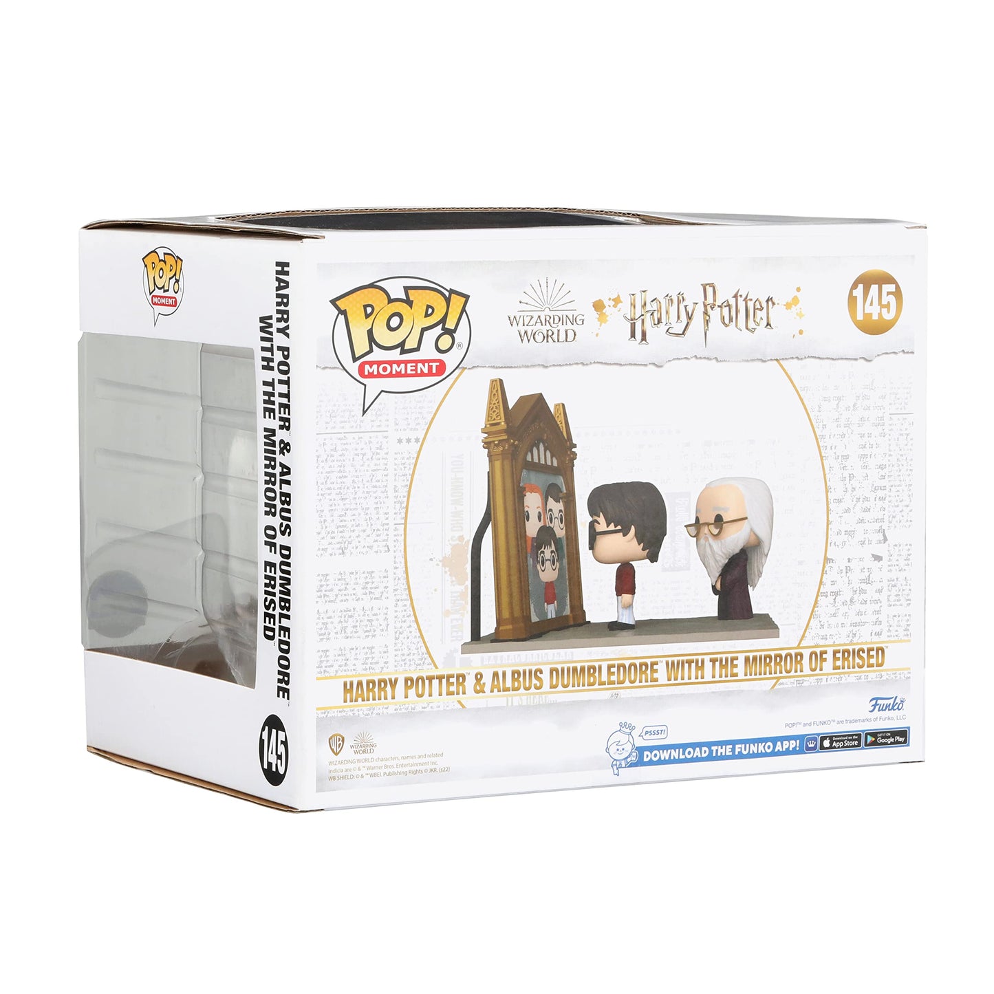 Funko: POP! Moment Harry Potter and Albus Dumbledore with The Mirror Erised, Grow Your Wizarding World Collection Today, Vinyl Collectible, Amazon