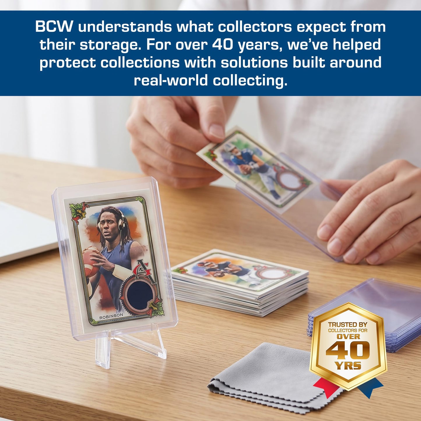 BCW 59 PT Thick Card Top Loaders | Protective Thick Toploaders for Trading Cards Up to 59PT | Rigid Card Toploader for Memorabilia & Collectibles |
