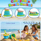 Fiderix 30PCS Beach Toys for Kids Ages 3-10 with 2 Collapsible Buckets