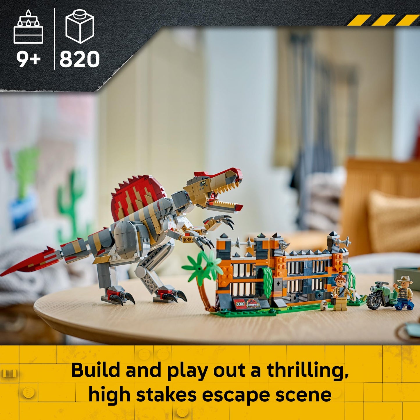 LEGO Jurassic World Spinosaurus Dinosaur Escape 77982