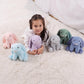 Apricot Lamb Toys Plush Purple Bunny Rabbit Soft Stuffed Animal 8''