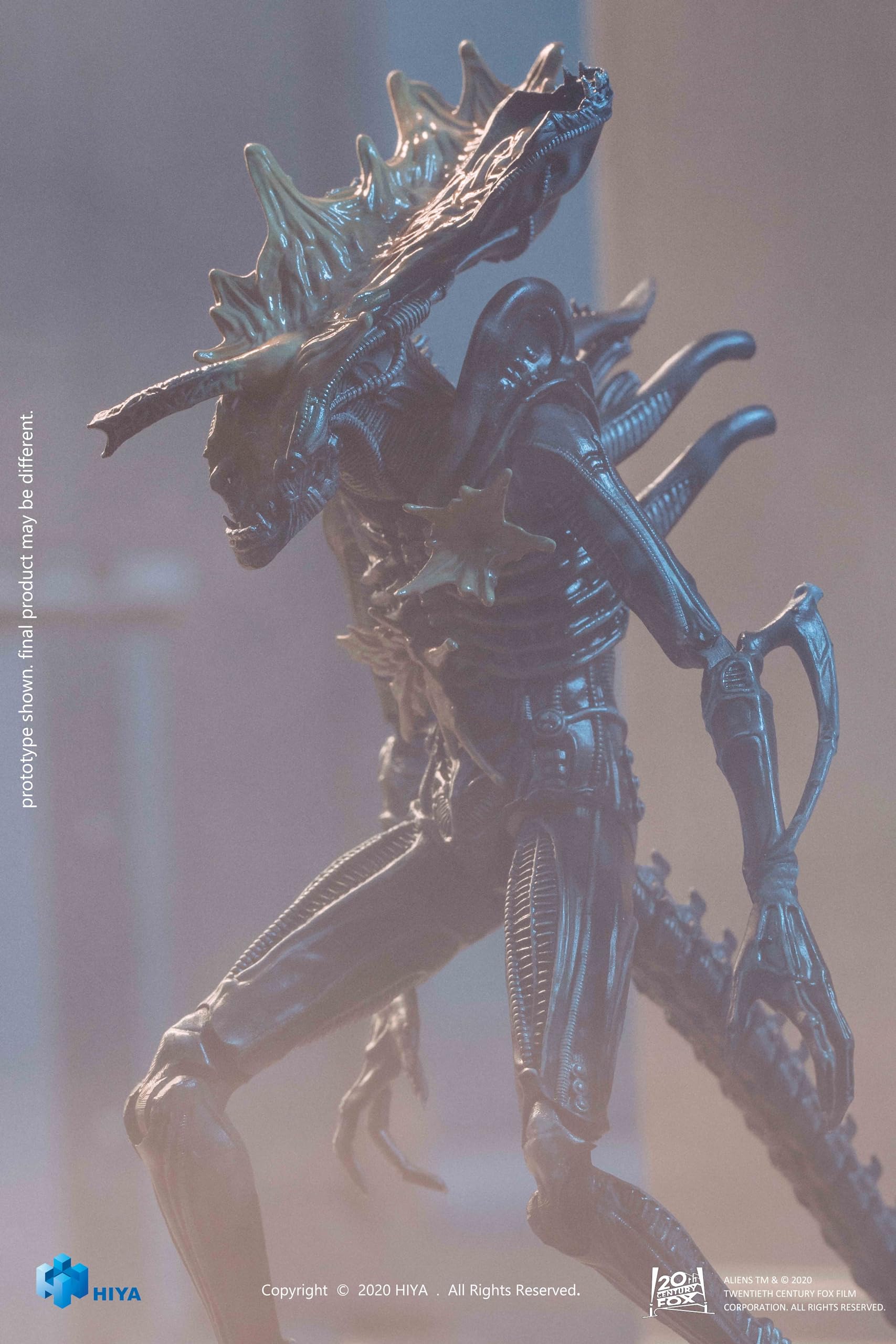 Hiya Toys Exquisite Mini Series 1/18 Scale 5 Inch Aliens Headshot Alien Warrior Action Figure