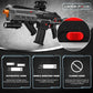 SOFITEN Automatic Toy Gun with Adjustable Scope, Electric Toy Sniper Rifle Foam Dart Blaster with Vest, Flashlight, Grip, Indoor Outdoor Shooting