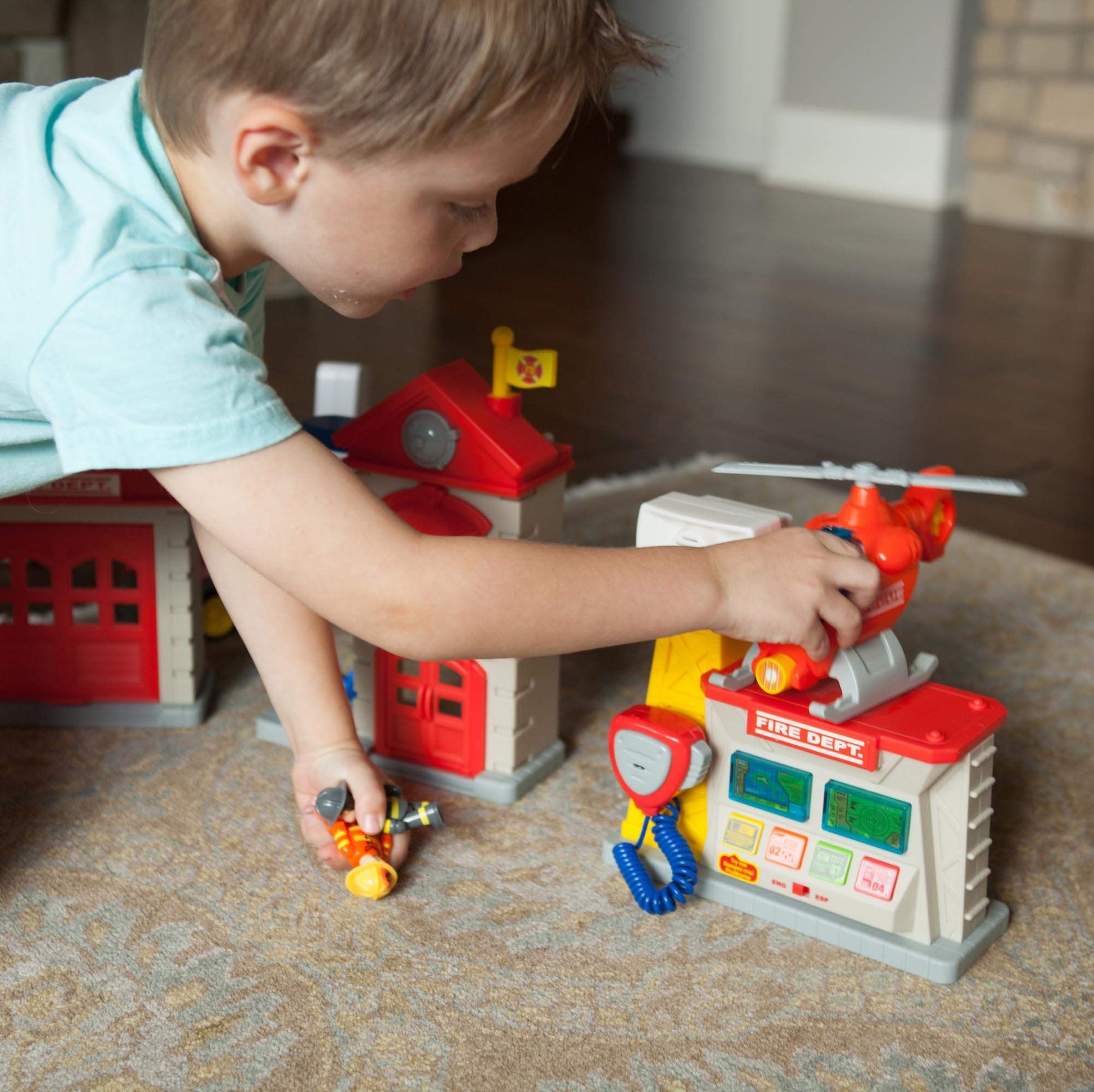Fat Brain Toys Fire Station Playset
