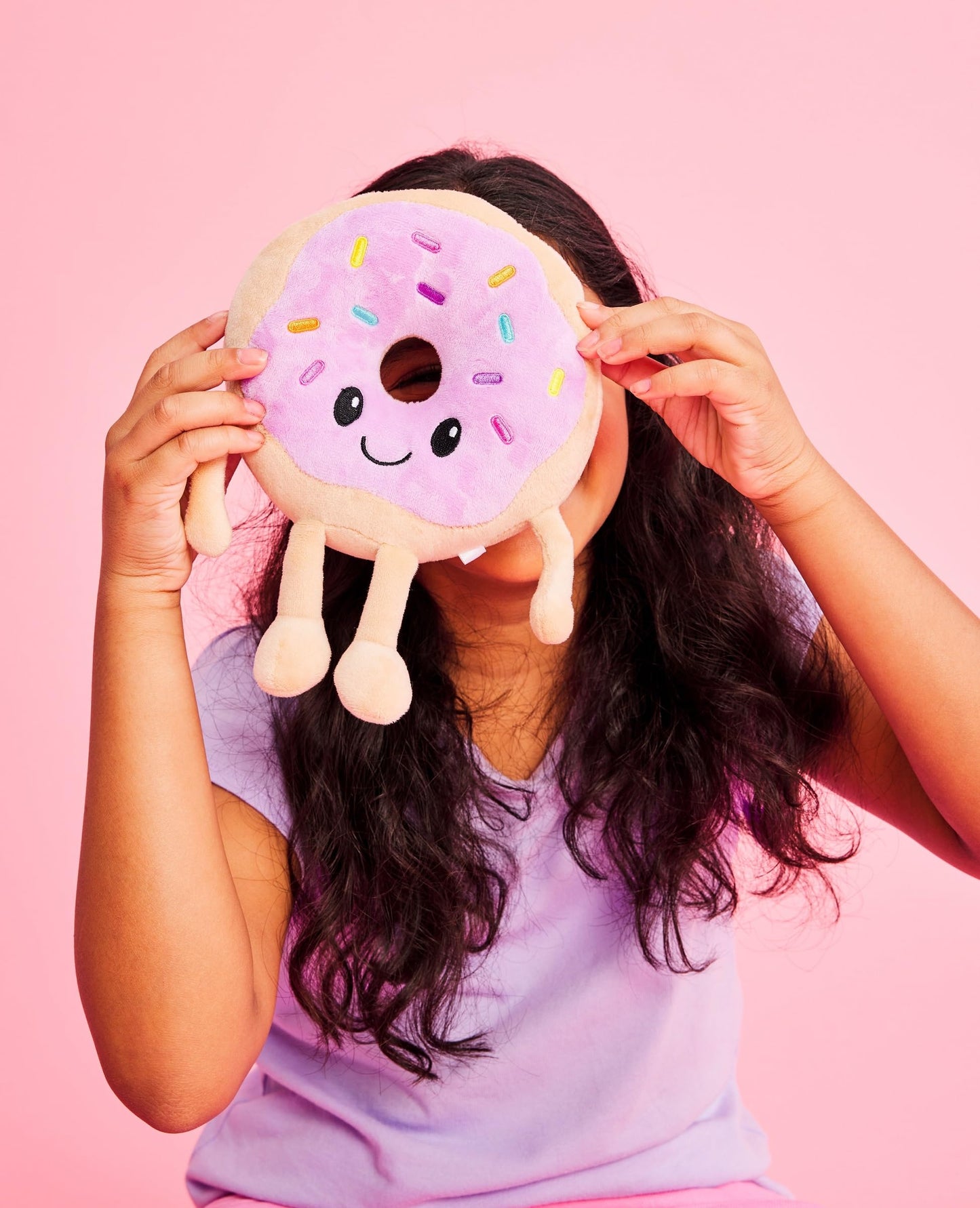 iscream Screamsicles Kawaii Sweets 8" Plush - Sprinkle Donut