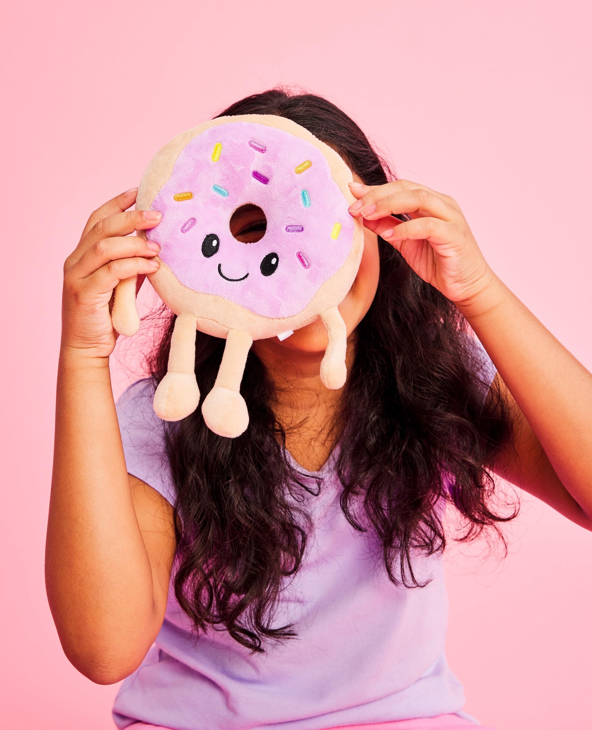 iscream Screamsicles Kawaii Sweets 8" Plush - Sprinkle Donut