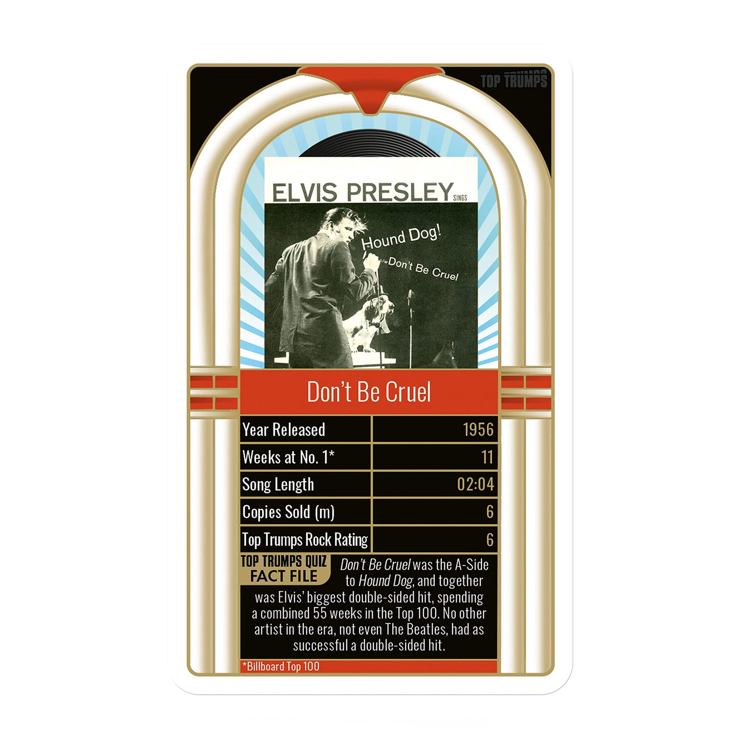 Top Trumps Elvis Presley Top 30 Card Game