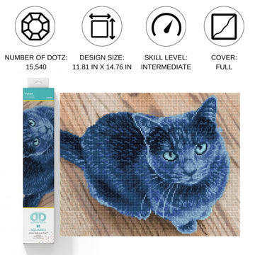 DIAMOND DOTZ Velvet Diamond Painting Kits for Adults - Diamond Art Kits a Relaxing Creative Craft Kit with Dotz Gems 11.7x14.8