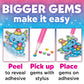 Creativity for Kids Big Gem Diamond Painting Axolotl| Mindful Summer Fun | Great Back to School Activities | Girl Toys and Crafts for Ages 6-8+