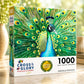 Cross & Glory | 1000 Piece Jigsaw Puzzles for Adults | Emerald Peacock