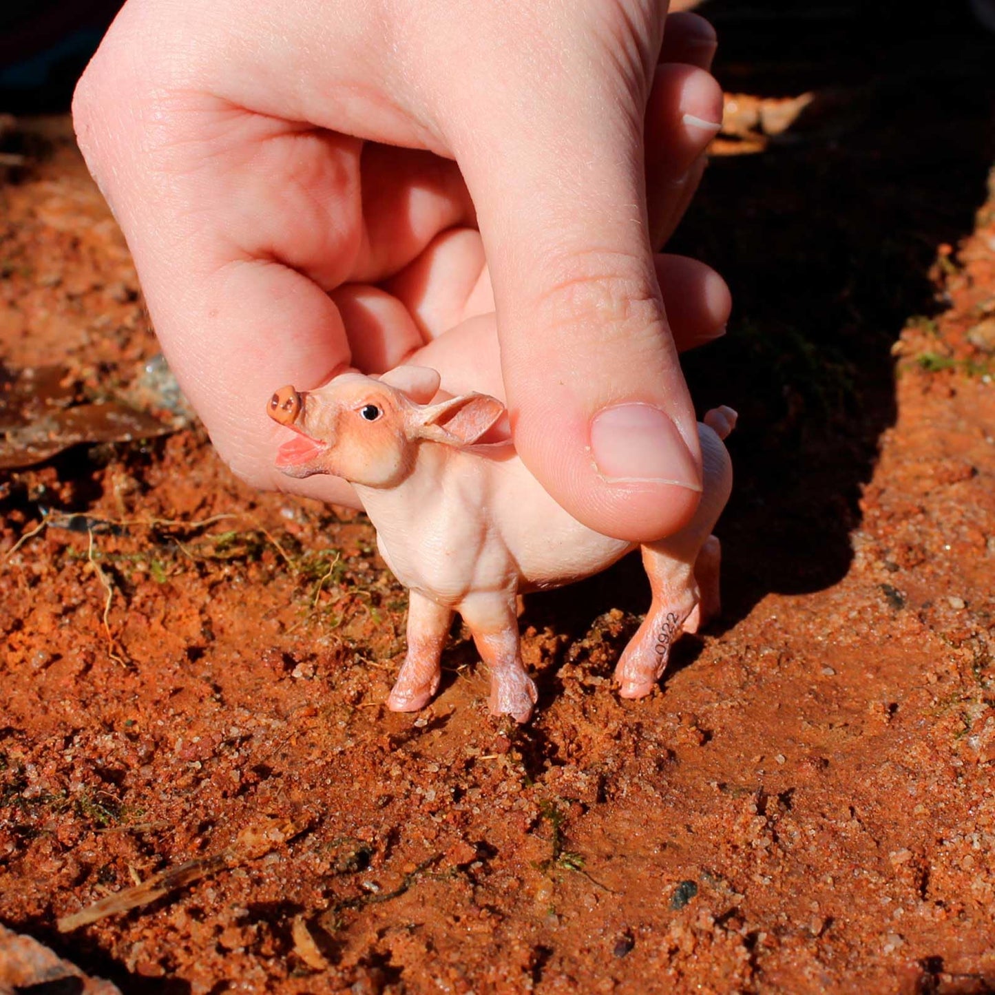 Safari Ltd. Playful Piglet Figurine - Lifelike 2" Model Figure - Educational Toy for Boys, Girls, and Kids Ages 3+