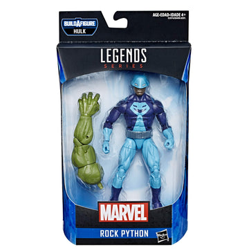 Marvel Legends Series Rock Python 6' Collectible Action Figure Toy for Ages 6 & Up with Build-A-Figurepiece
