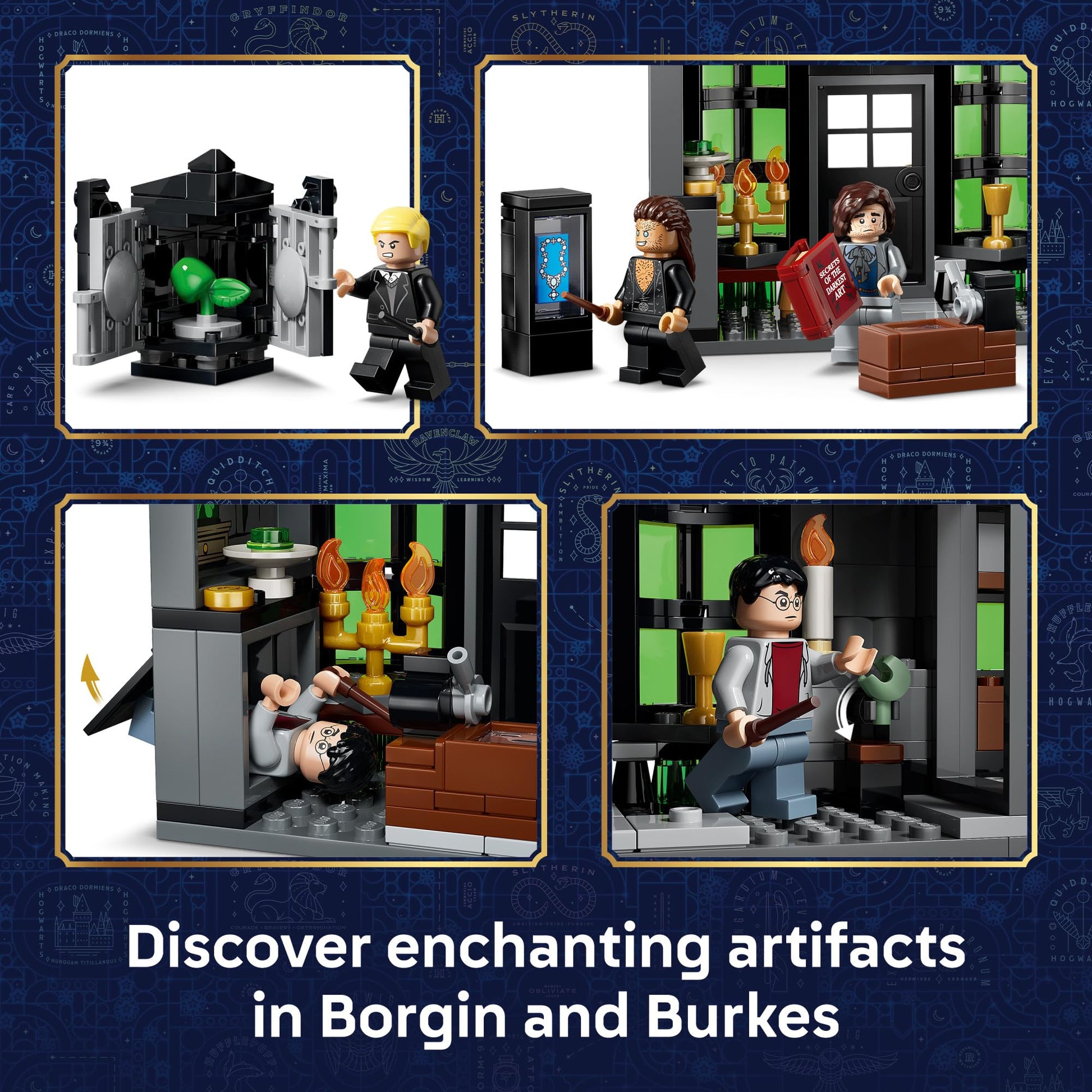 LEGO Harry Potter Knockturn Alley Wizarding Shops 76471