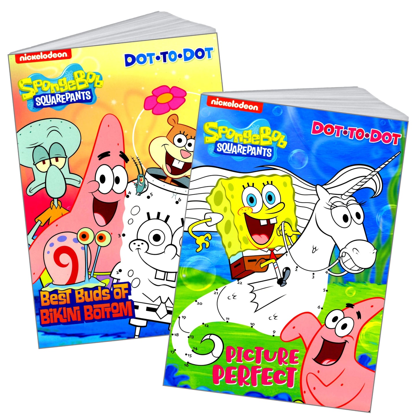 Spongebob Squarepants Coloring and Stickers Activity Set with Coloring Books, Sponge Bob Stickers, and More