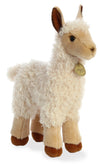 Aurora Miyoni 11" Llama Tan Realistic Stuffed Animal