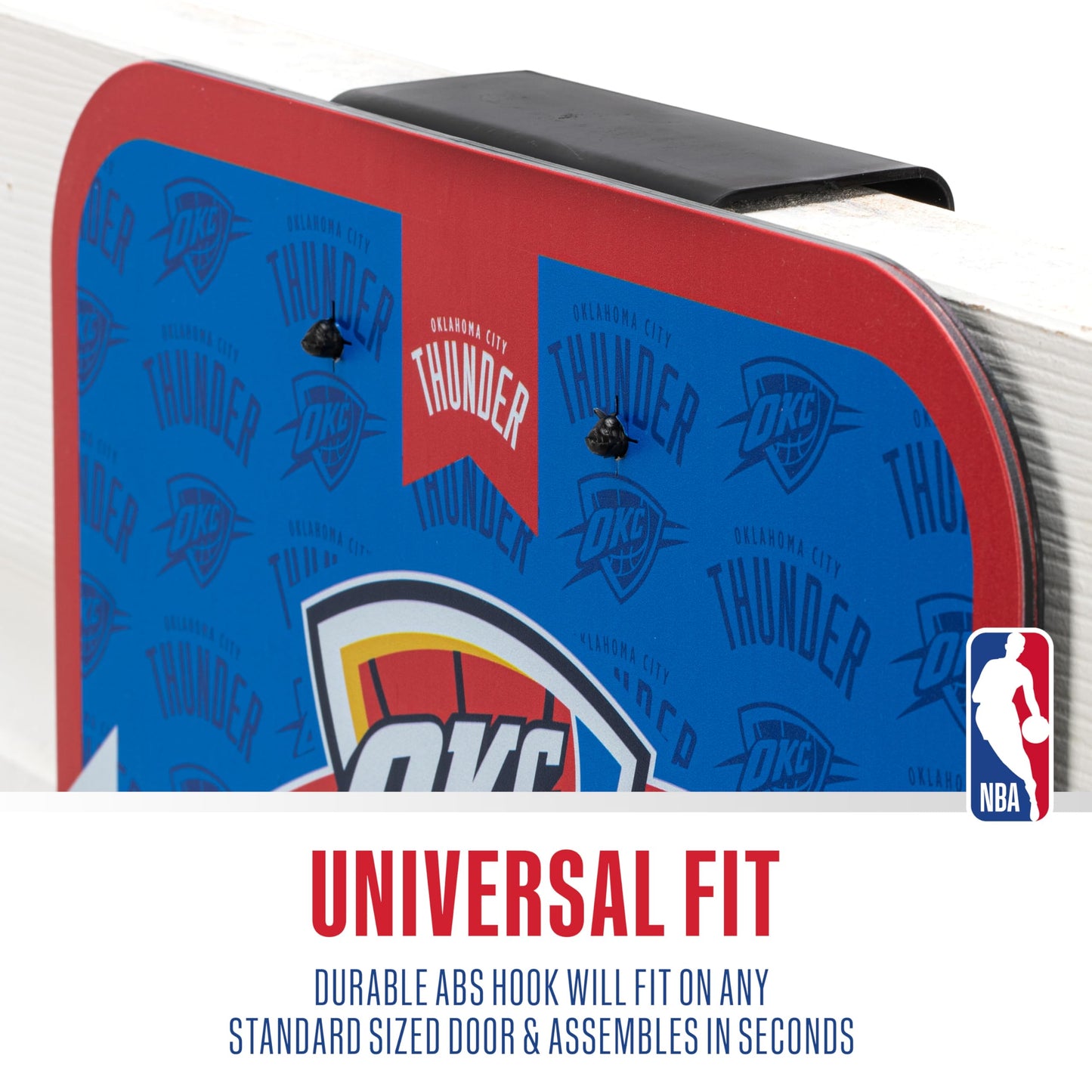 Franklin Sports NBA Oklahoma City Thunder Mini Basketball Hoop