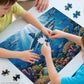 100 Pieces Puzzles for Kids Ages 4-8, Shark Educational Kids 100 Piece Puzzle, Children Jigsaw Puzzles Kids Puzzles, Educational Learning Puzzle Toys
