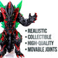 JAYKENIXO Ultra Giant Monster Action Figure 13 Inch - Movable Joints, Detailed Kaiju Toy, Collectible Figure for Kids & Adults, Monster Movie Inspired