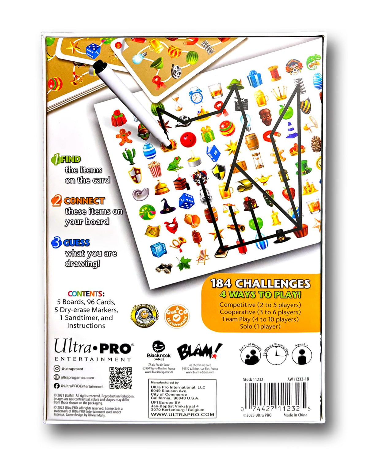 Connecto - Find, Connect, Guess! - Fast-Paced Drawing Game for The Whole Family! Connect Items, Guess Drawings, and Win Points in This Fun Game, Fun