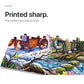 500 Piece Jigsaw Puzzle for Adults - Four Seasons Cat Cafe Whimsical Painting - Colorful Storybook Art Style 20.5x15 in with Reference Poster - Unique
