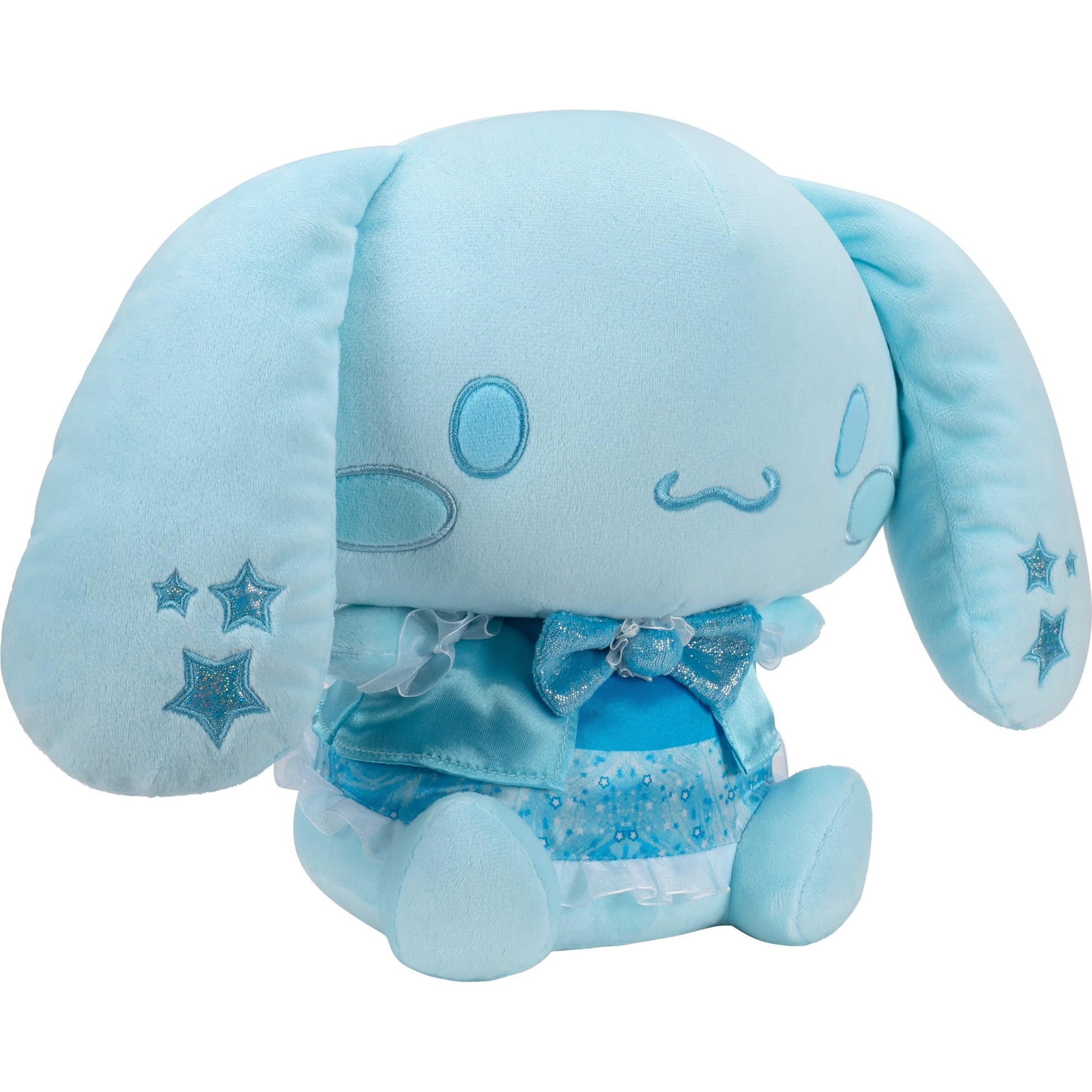 Hello Kitty® and Friends, 12-inch Cinnamoroll™ Plush, Tonal Sparkle Collection - Officially Licensed Sanrio® Product - Ages 6+