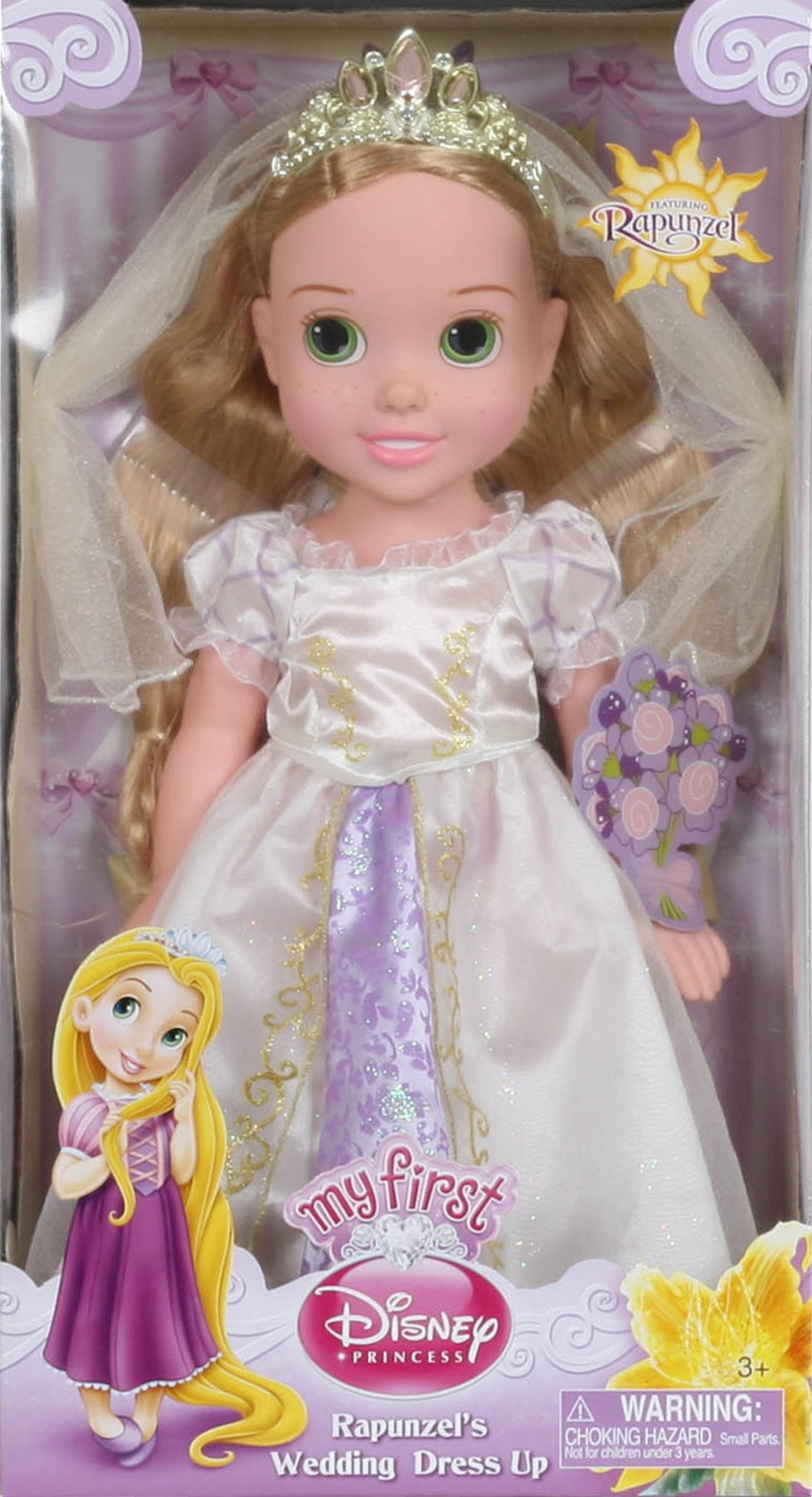 Disney Princess Rapunzel's Wedding Dress Toddler Doll