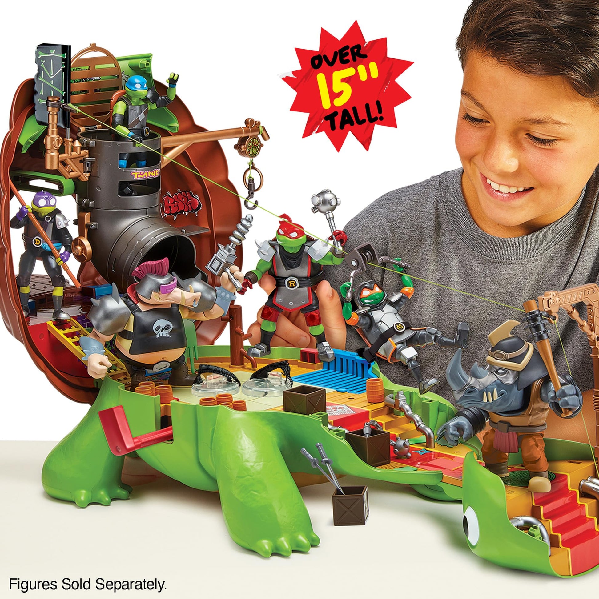 Teenage Mutant Ninja Turtles Tales of The Pet Turtle Playset by Playmates Toys