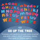 Constructive Playthings Tree and Letters Props for "Chicka Chicka Boom Boom" Children's Book, 14" H Plush Tree with 26 Lowercase and 26 Uppercase