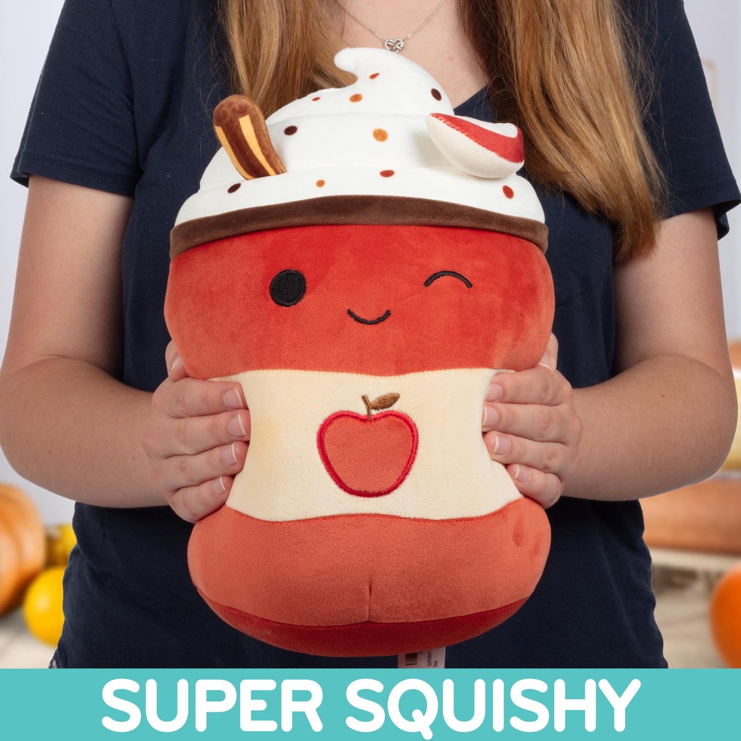 Squishmallows 10-Inch Halloween Fall Mead Apple Cider Jazwares Plush