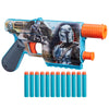 Nerf Star Wars The Mandalorian Dart Blaster, 12 Elite Darts, Internal Clip, Toy Foam Blasters for 8 Year Old Boys & Girls & Up