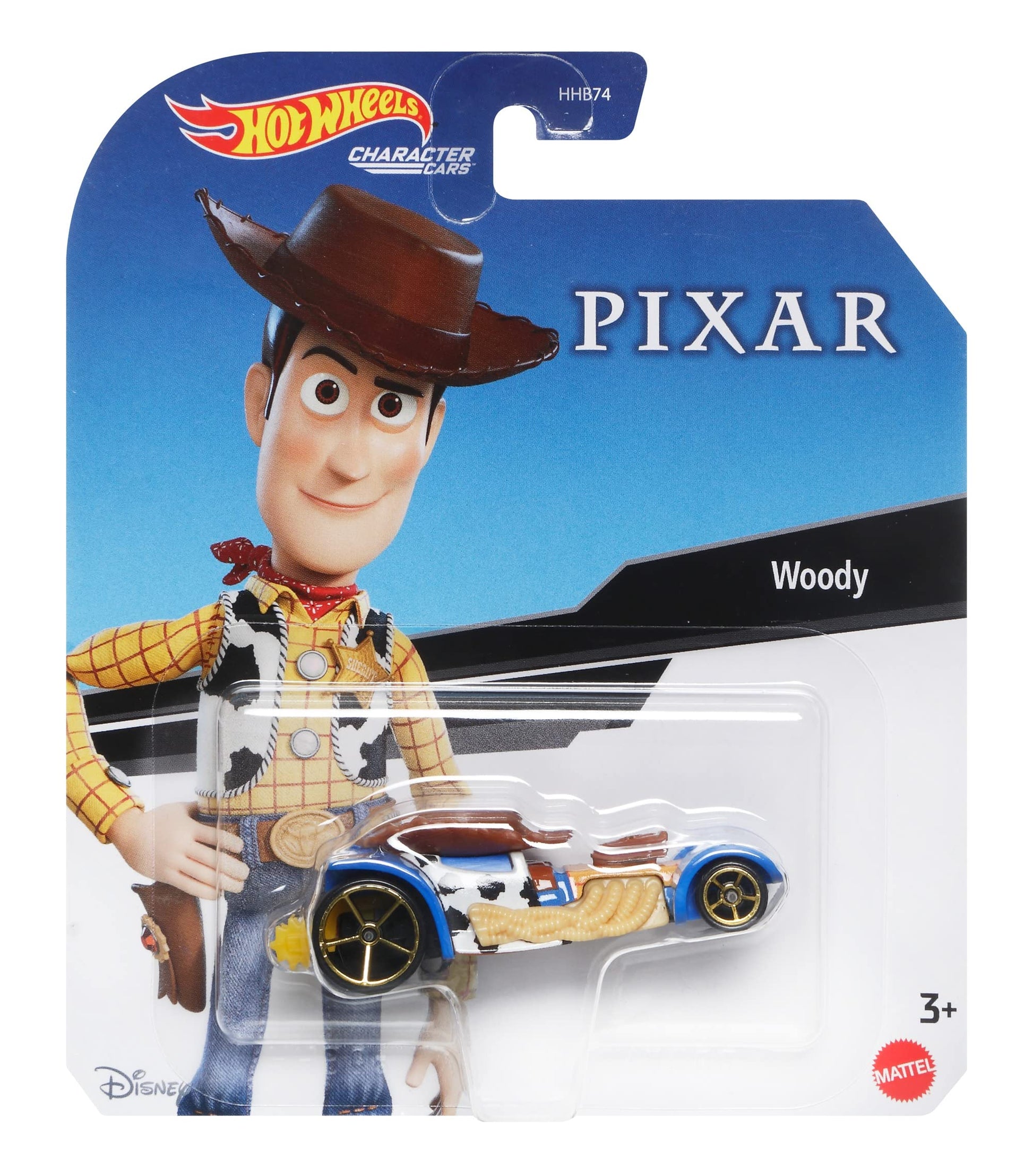 Hot Wheels Disney Pixar Woody Character Car Version 2022 Toy Story