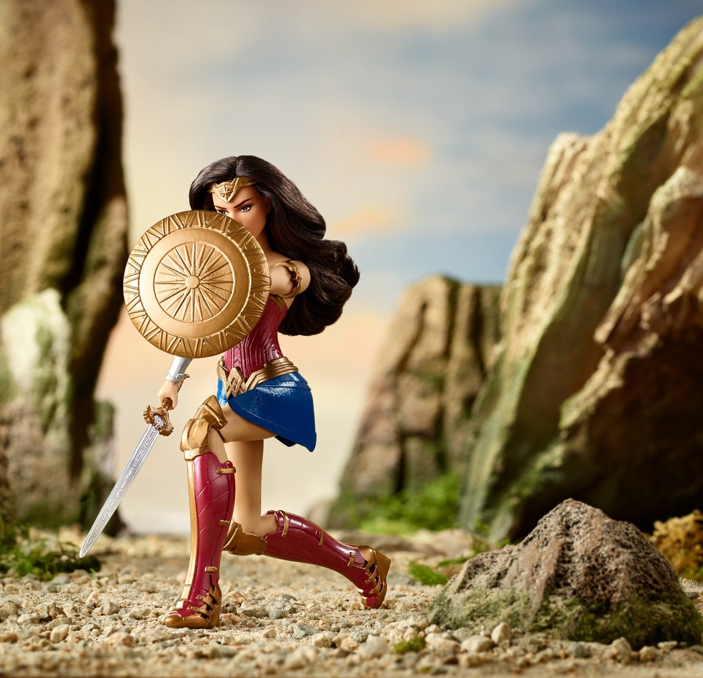 Shield Block Wonder Woman Doll
