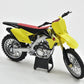New-Ray 1/12 Suzuki RM-Z450 2014 Suzuki Motocross/Off-Road Bike, Yellow, (57643)