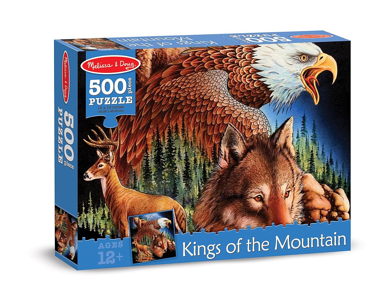 0500 pc King of the Mountain Cardboard Jigsaw