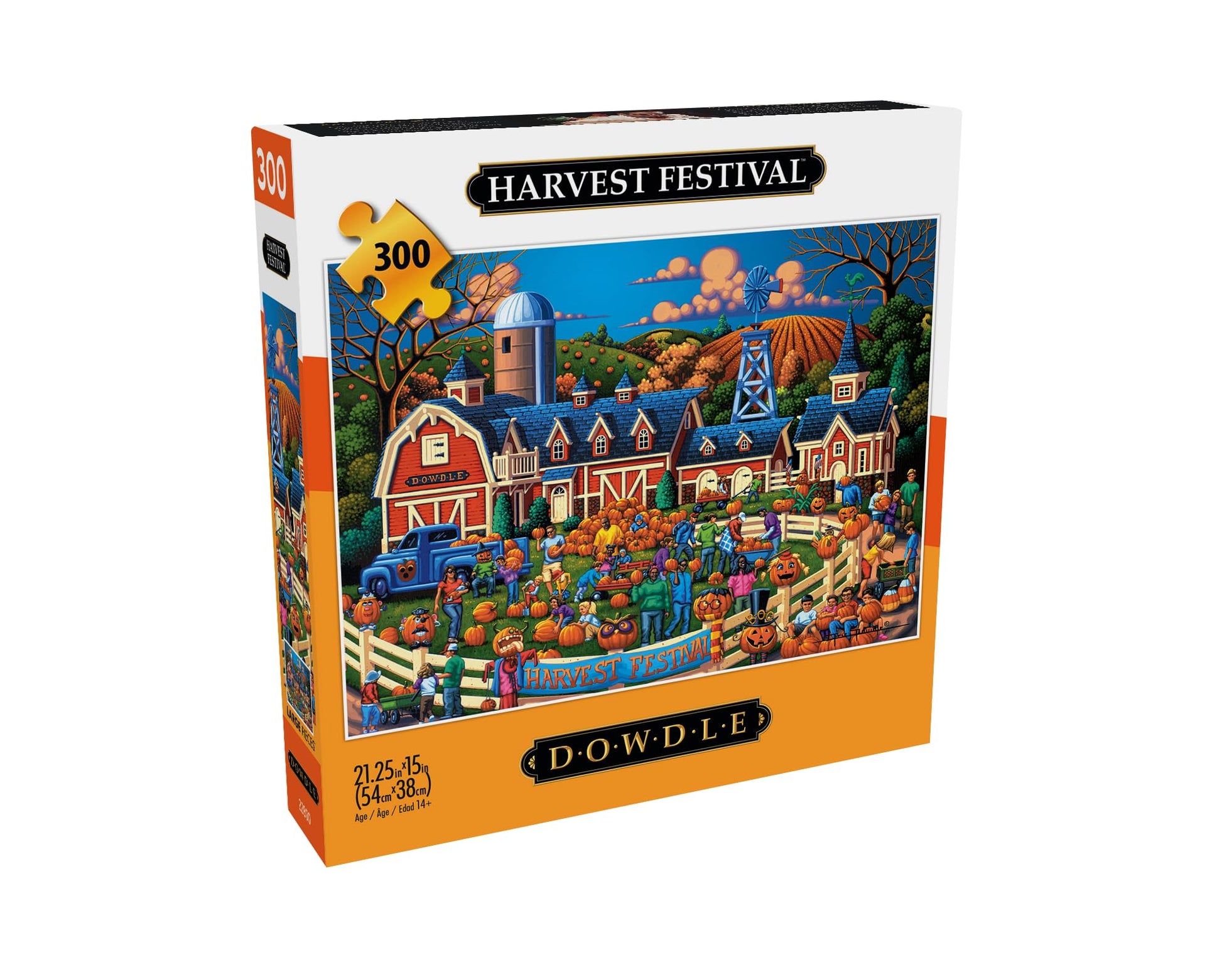 Buffalo Games - Eric Dowdle Harvest Festival - 300 Piece Puzzle for Adults