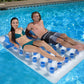 Poolmaster Double French Pocket Large Two Person Inflatable Swimming Pool Float for Adults