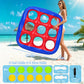 Hayiwel Pool Games Set- Tic-Tac-Toe Inflatable Pool Toys with 10 Balls Fun Summer Swimming Pool Party Beach Lawn Outdoor Camping Party Float Game